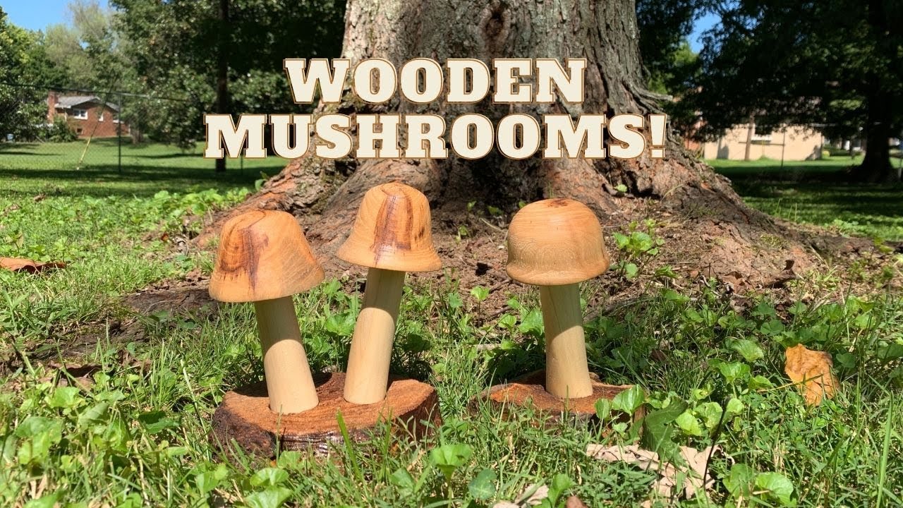 Woodworking: Turning Mushrooms on the Lathe