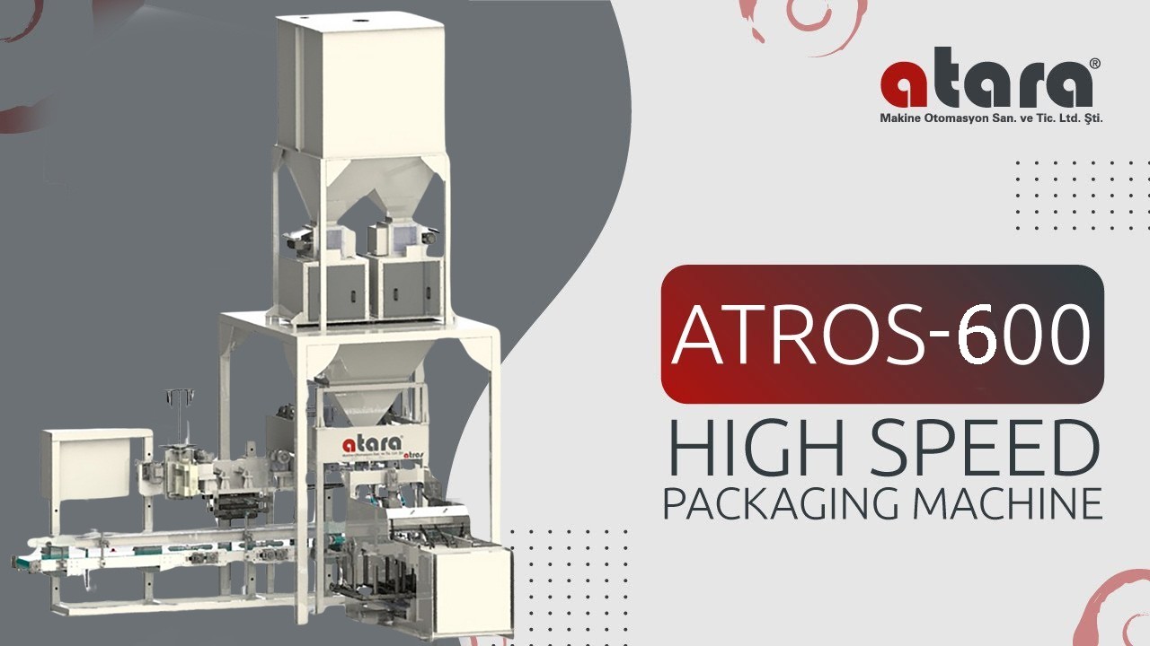 ATROS-600 | HIGH SPEED PACKAGING, PALETTIZING & STRECHING MACHINE ( İZMİR / TOR-UN )