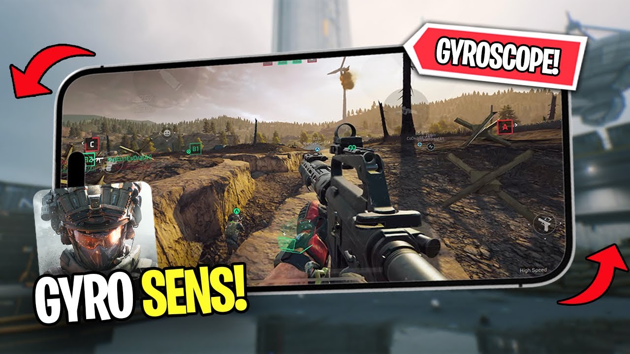 The BEST GYRO Sensitivity & Settings in Delta Force Mobile! | Best Gyroscope Sensitivity
