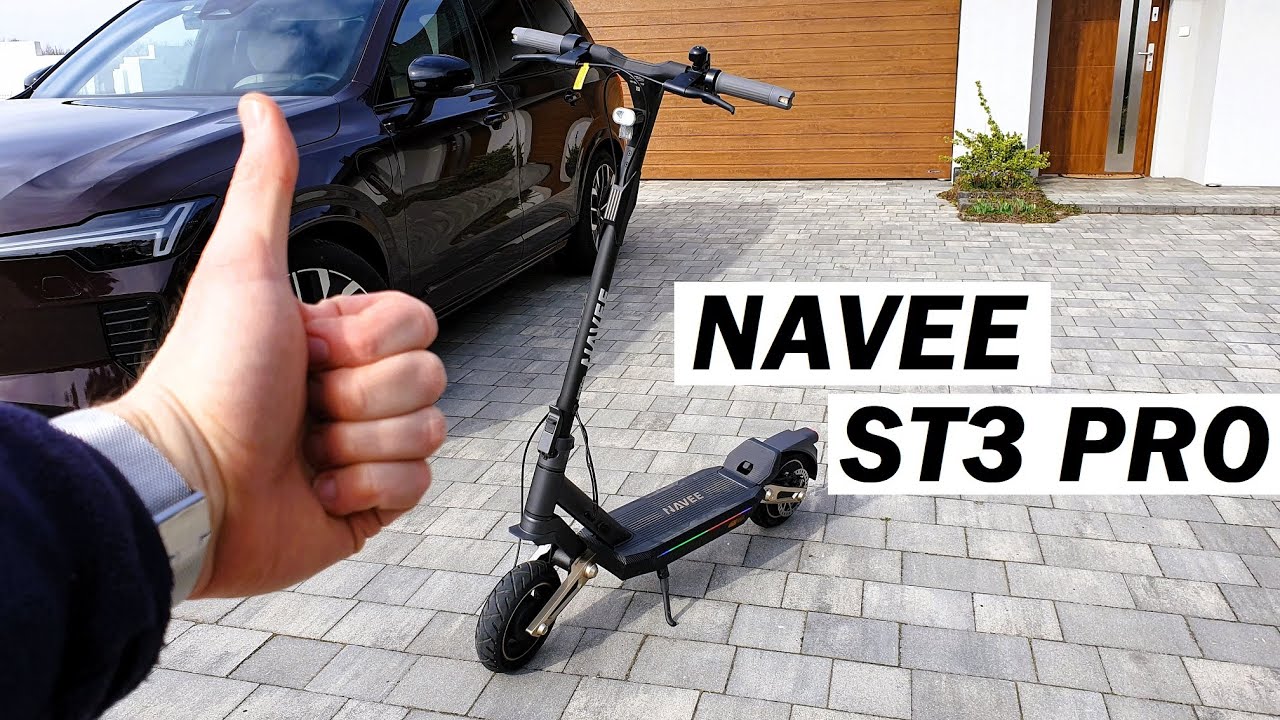 NAVEE ST3 PRO 1350W Scooter - Premium hulajnoga TEST PL/ENG
