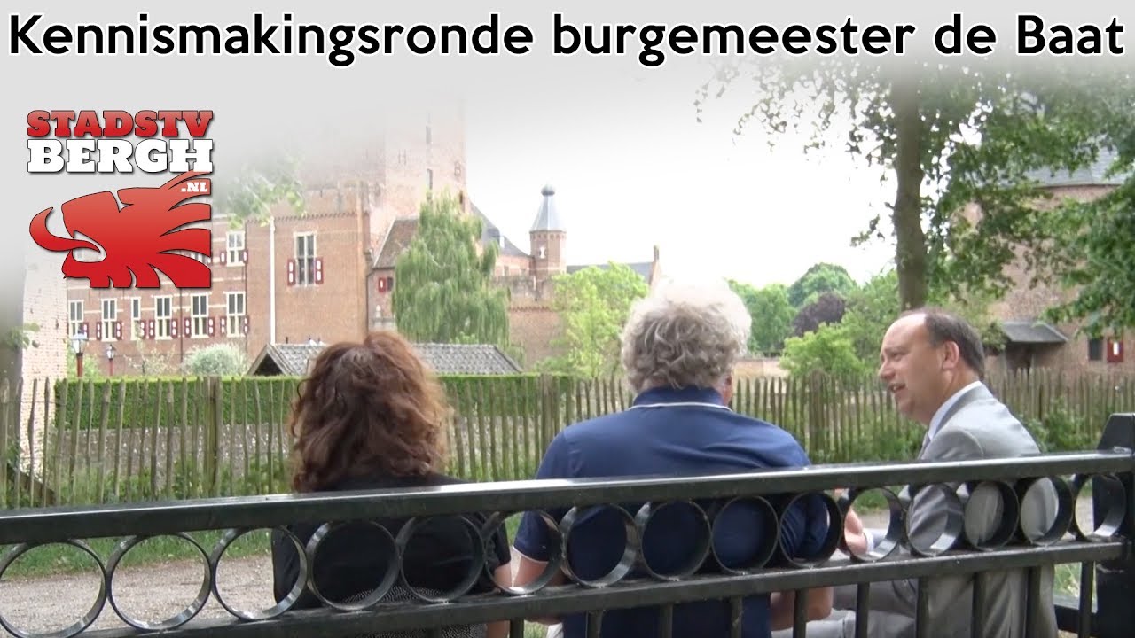 Kennismakingsronde burgemeester de Baat
