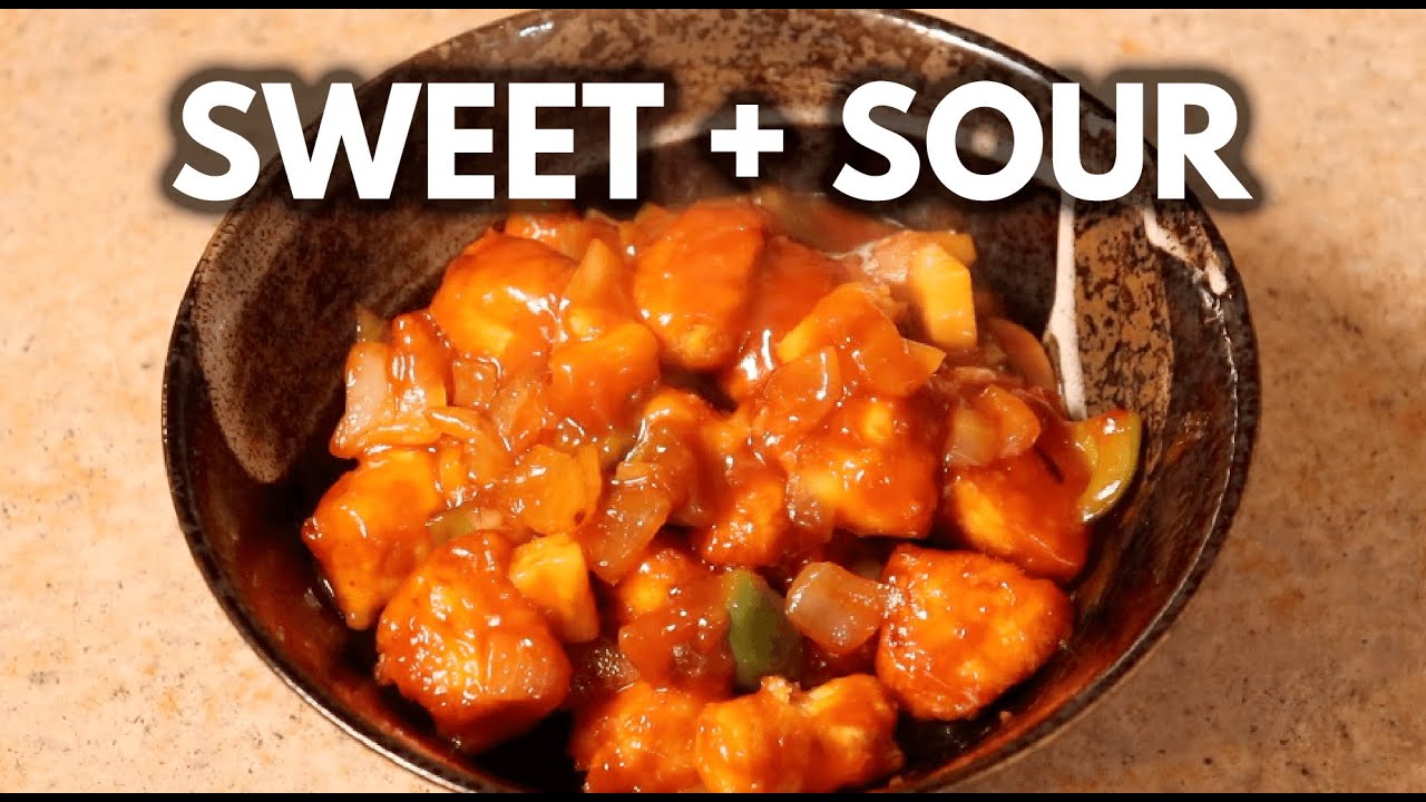 Easy Sweet and Sour Chicken (Air Fryer)