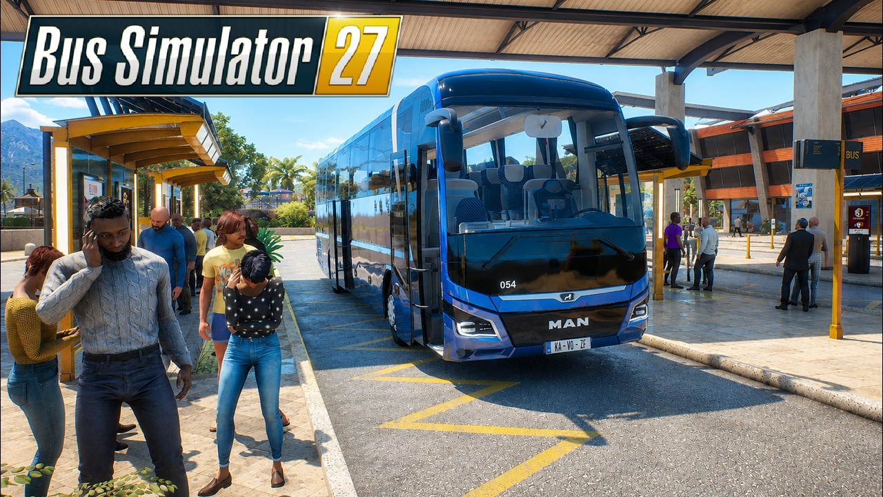 Bus Simulator 27 ! MAN Lion's Coach ! 4K Ultra HD | GAMEPLAY !