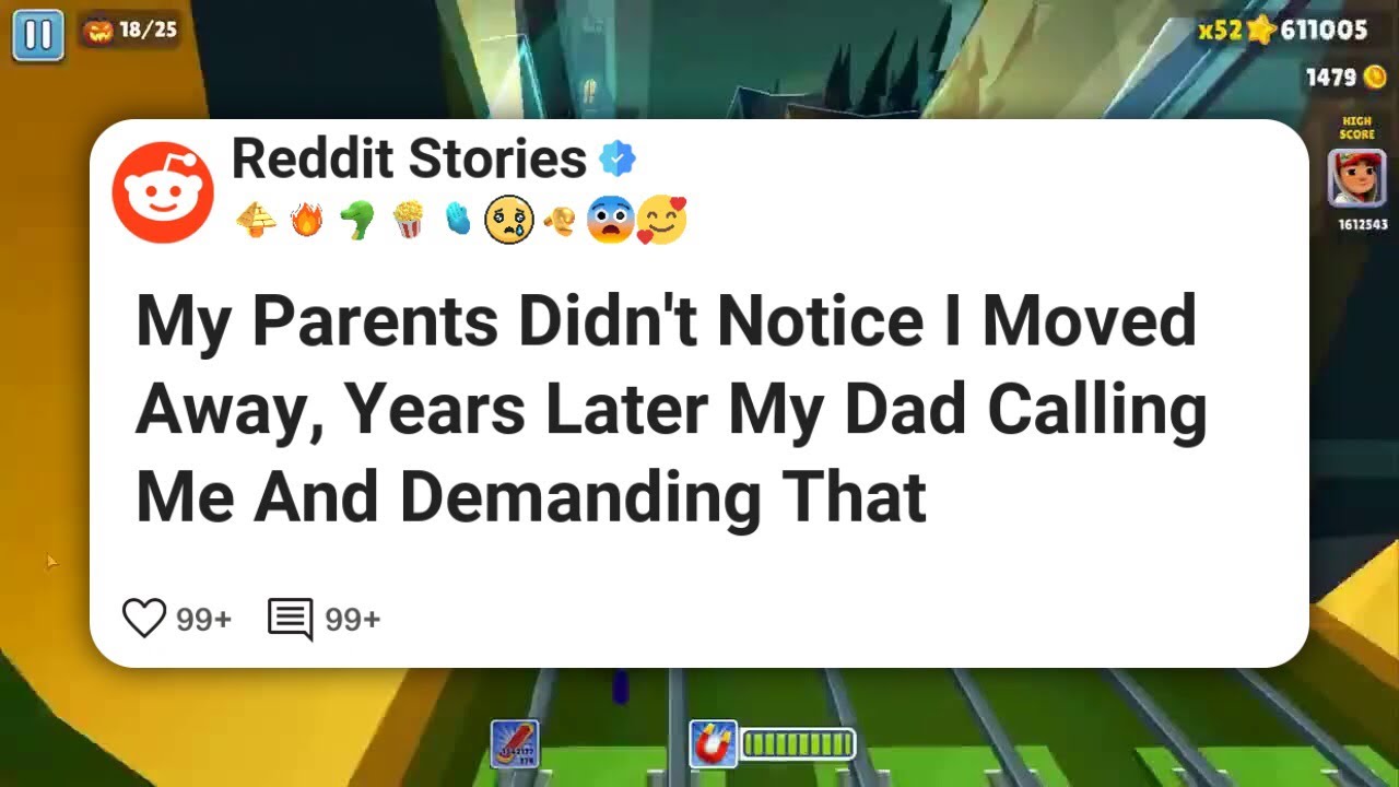 My Parents Didn't Notice I Moved Away, Years Later My Dad Calling Me And Demanding That #reddit 