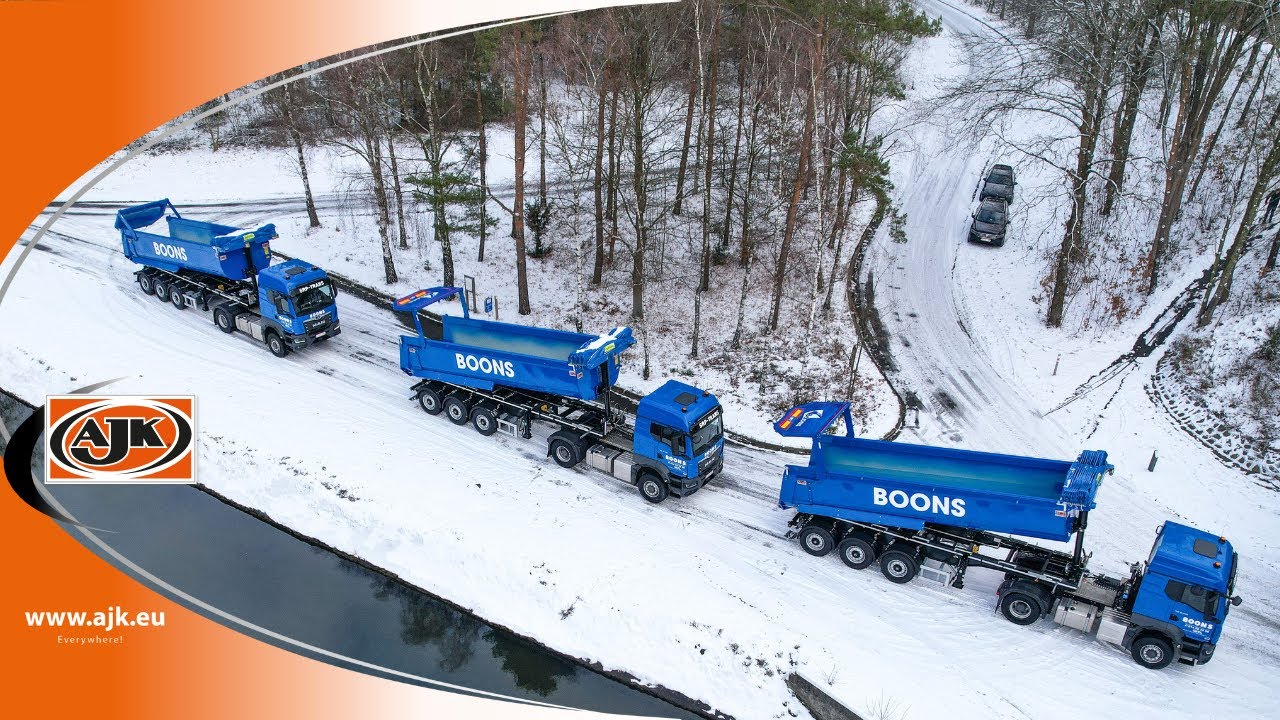 New trailers for Boons x AJK Oplegger / Trailer / Semi-Remorque / Kippsattel
