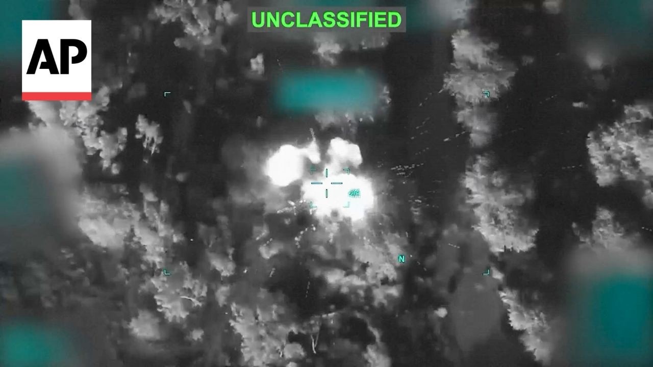 US launches airstrikes on Iran after a ship was hit in the Strait of Hormuz