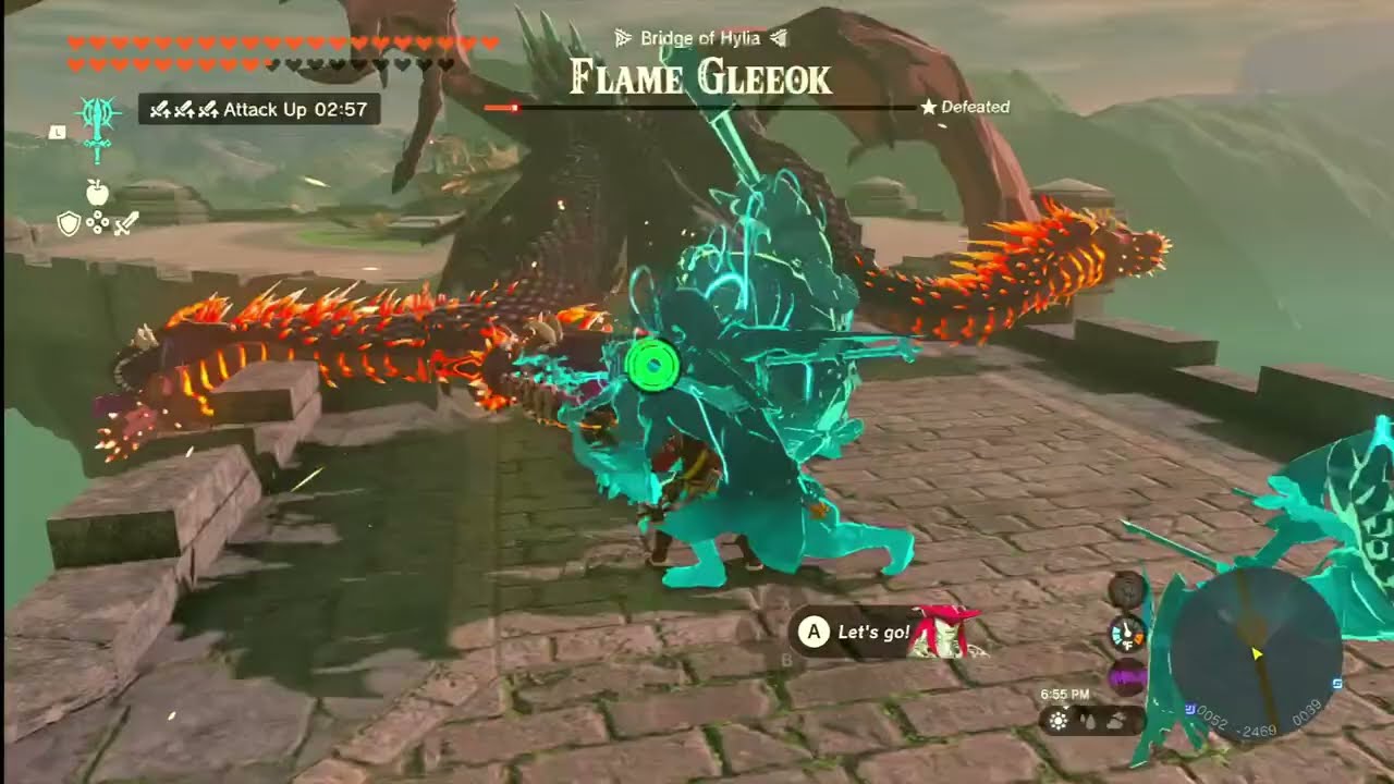 Slaying The Dragon! 🔥⚡️❄️ Gleeok Hunting! | TOTK 🐉💧