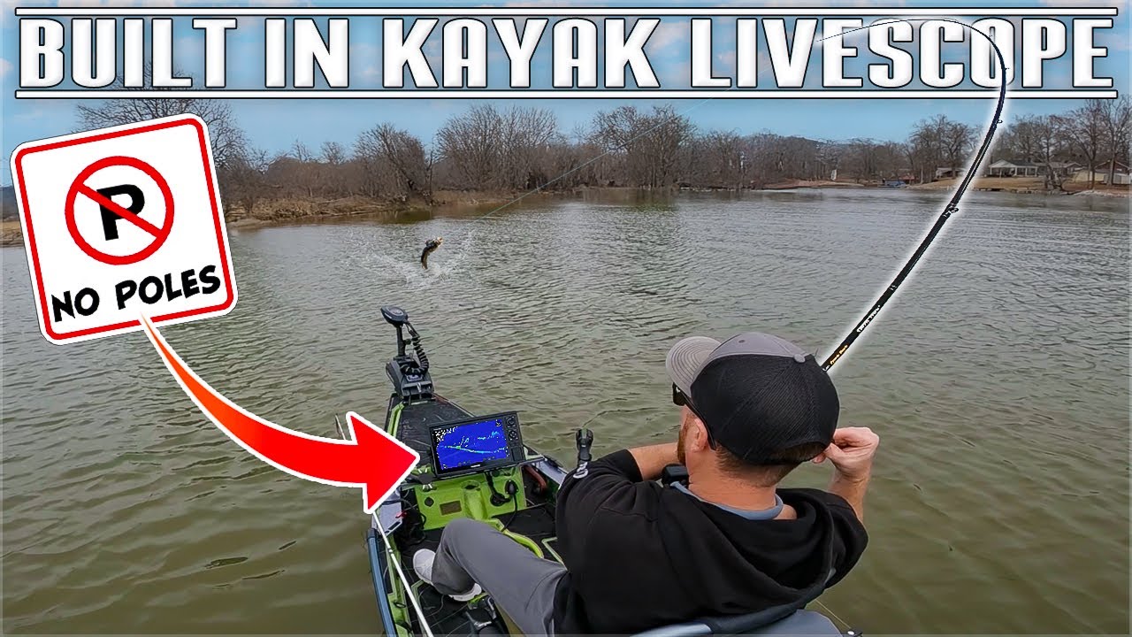 FULL BUILD - DIY Kayak Livescope, Hands FREE.. NO More Poles ‼️