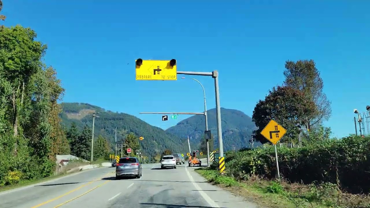 Driving from Mission to Agassiz on the #7 Highway BC 🇨🇦 2025