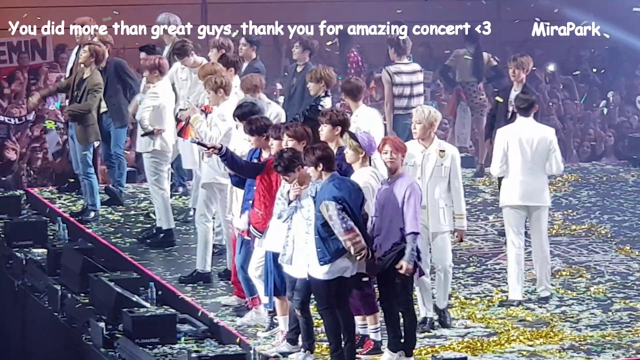 fancam Stray Kids Ending Ceremony MusicBank in Berlin 20180915