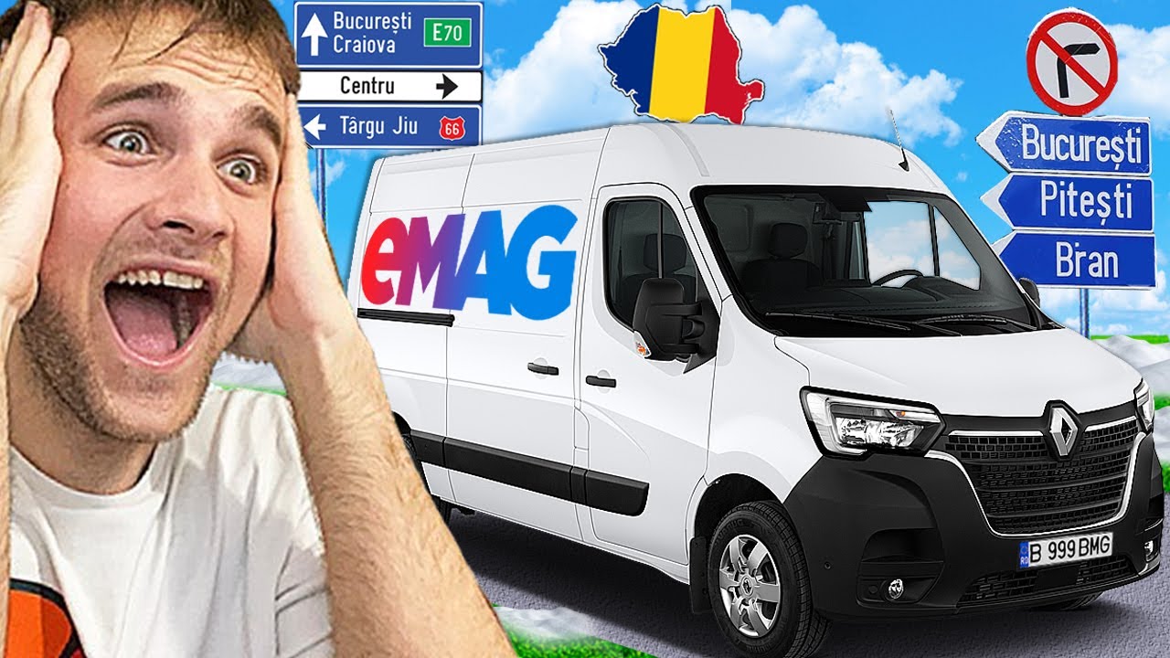 MERG cu DUBA prin ROMANIA! - Euro Truck Simulator 2