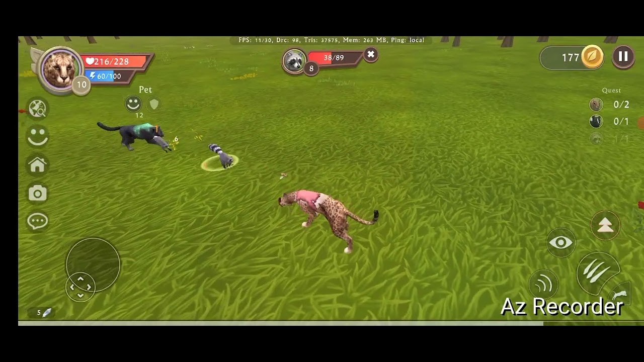 Playing as the NEW COUGAR in Wildcraft! 