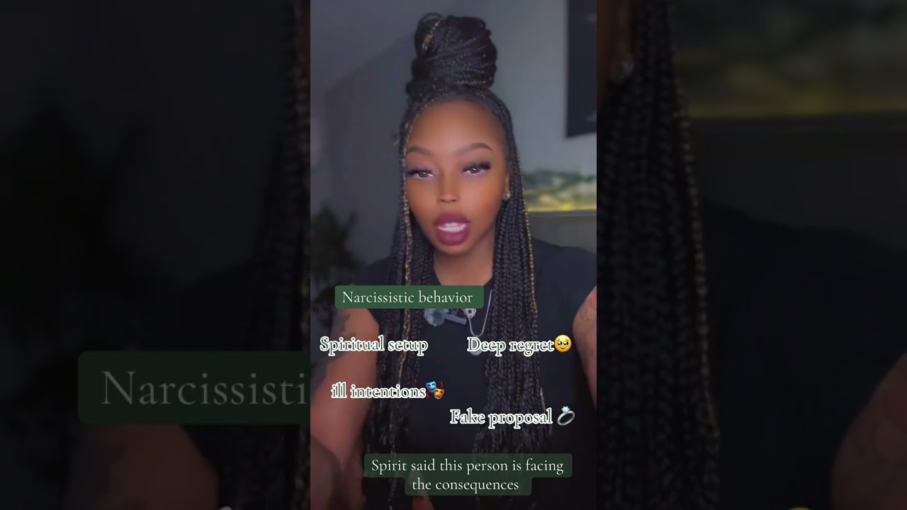 The narcissist propose to you to have control over you 💍(spirit said this is a spiritual setup) 