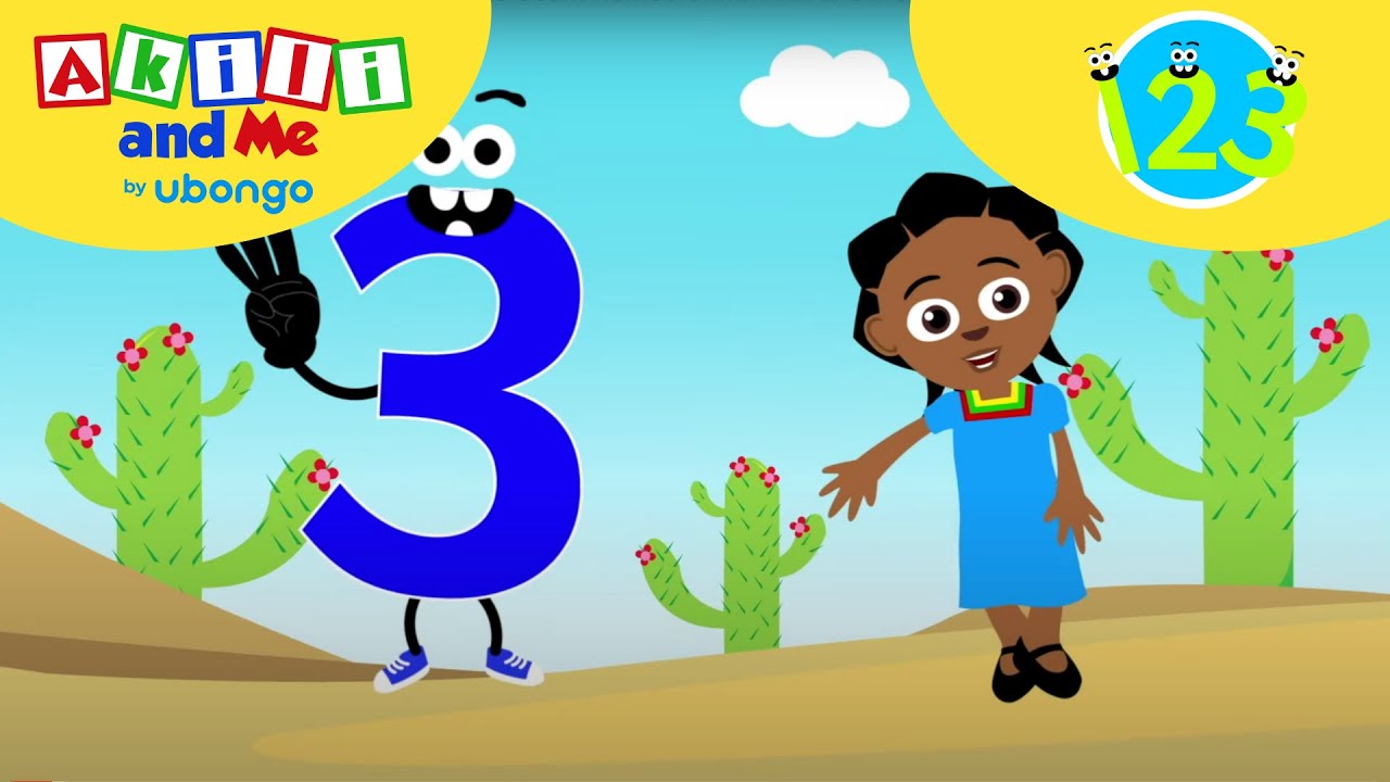 NAMBA 3: Hesabu Nasi! | Jifunze kuhesabu na Akili | Katuni za Elimu kwa Watoto