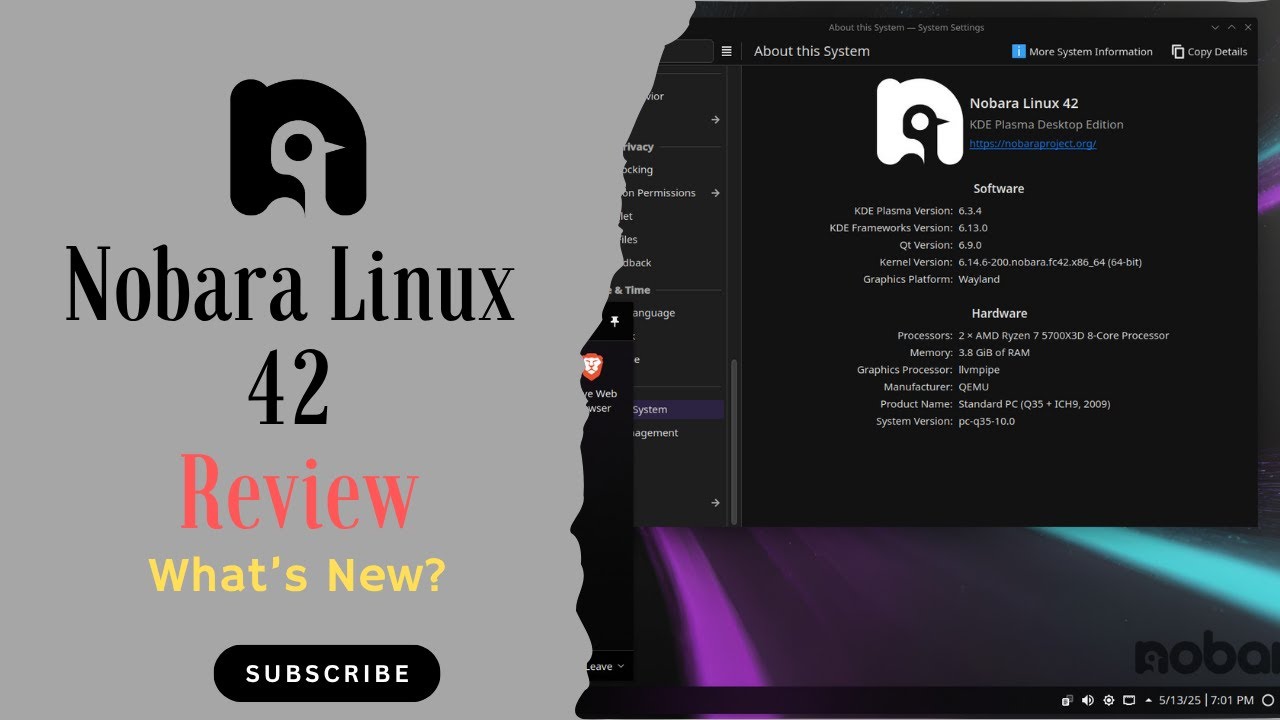 Nobara Linux 42 Review : What's New?