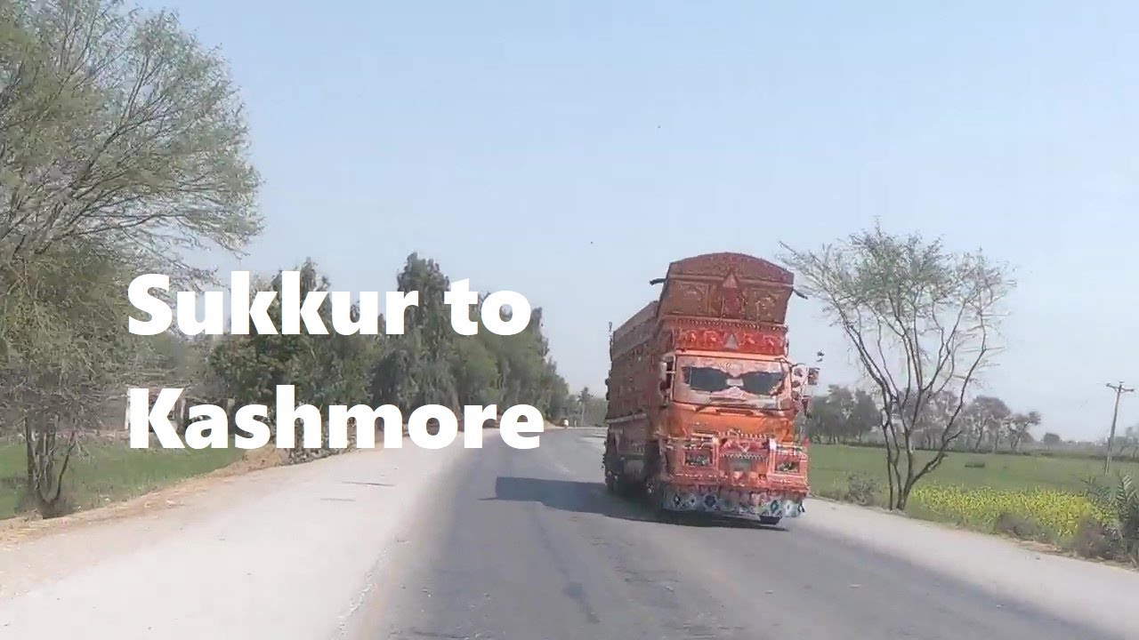 Sukkur to Kashmore | Travelling on Indus Highway N-55 | Sindh, Pakistan