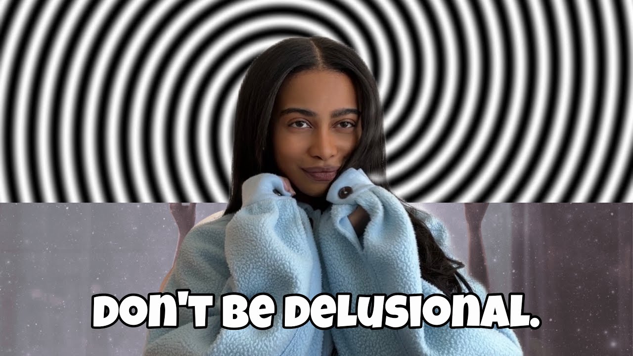 manifesting is NOT being delusional.