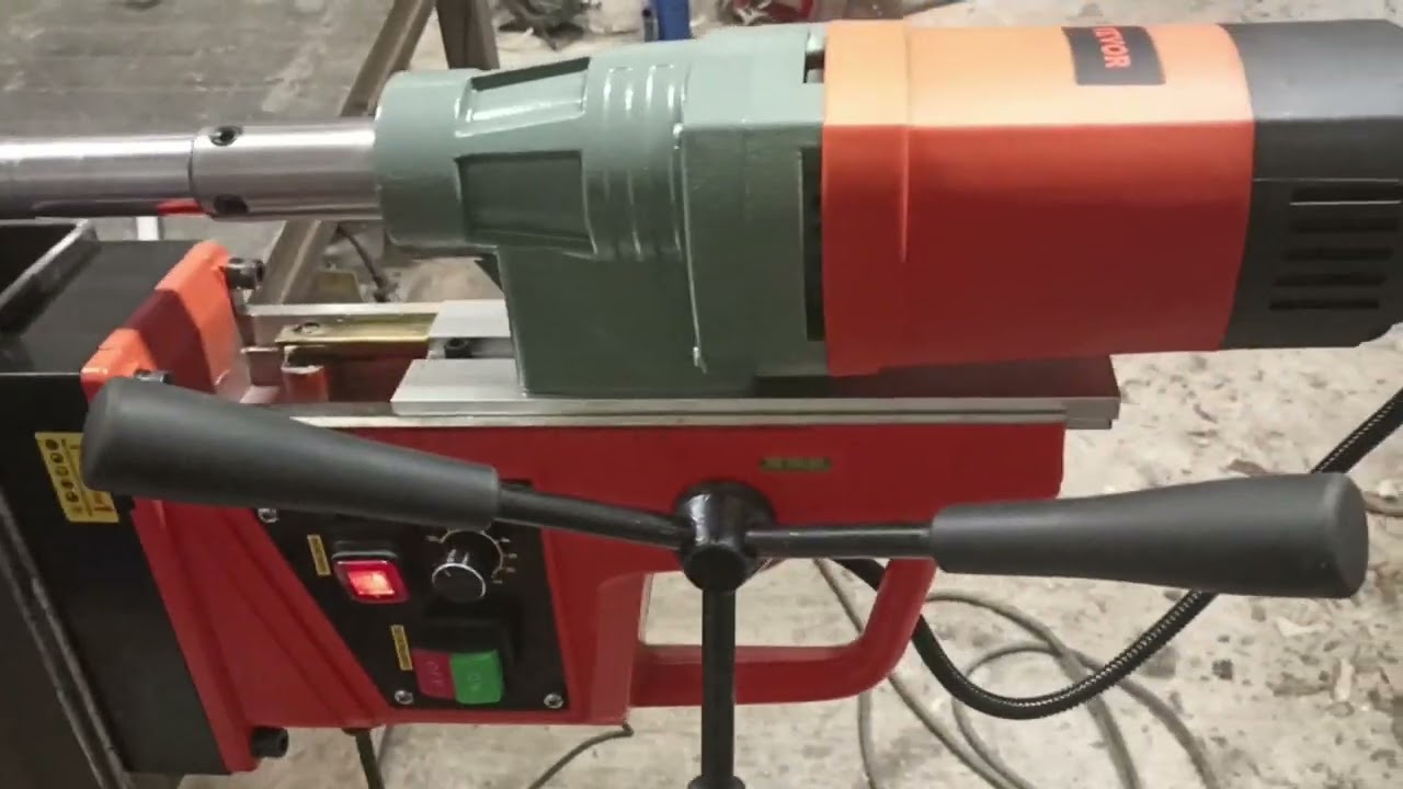 Homemade line boring.