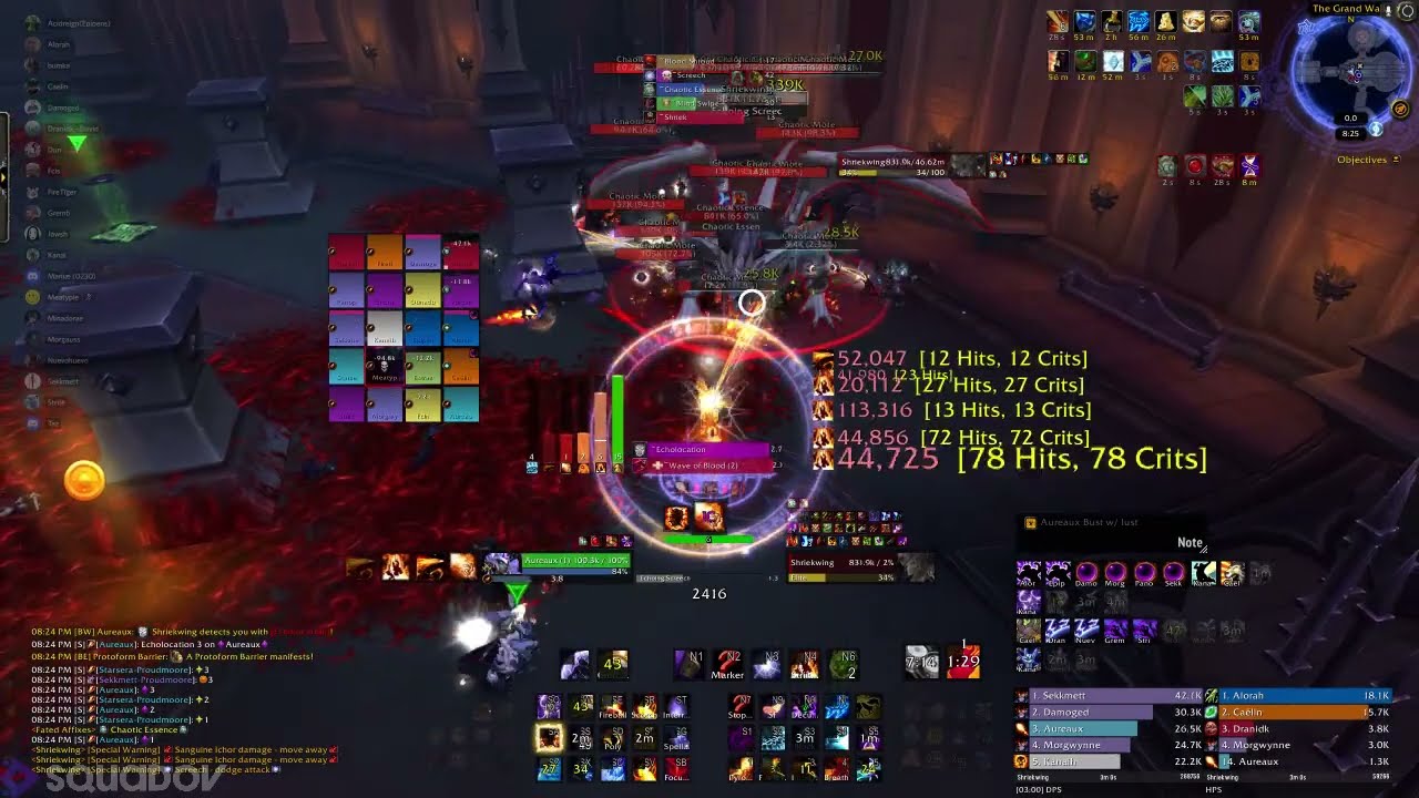 Shriekwing Mythic - Shadowlands - S4 Fated CN