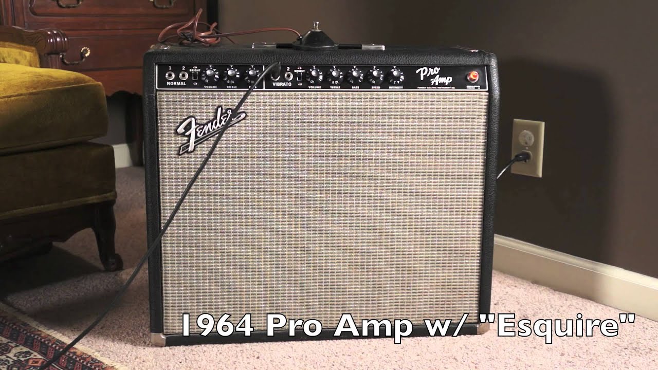 1964 Fender Pro Amp Blackface