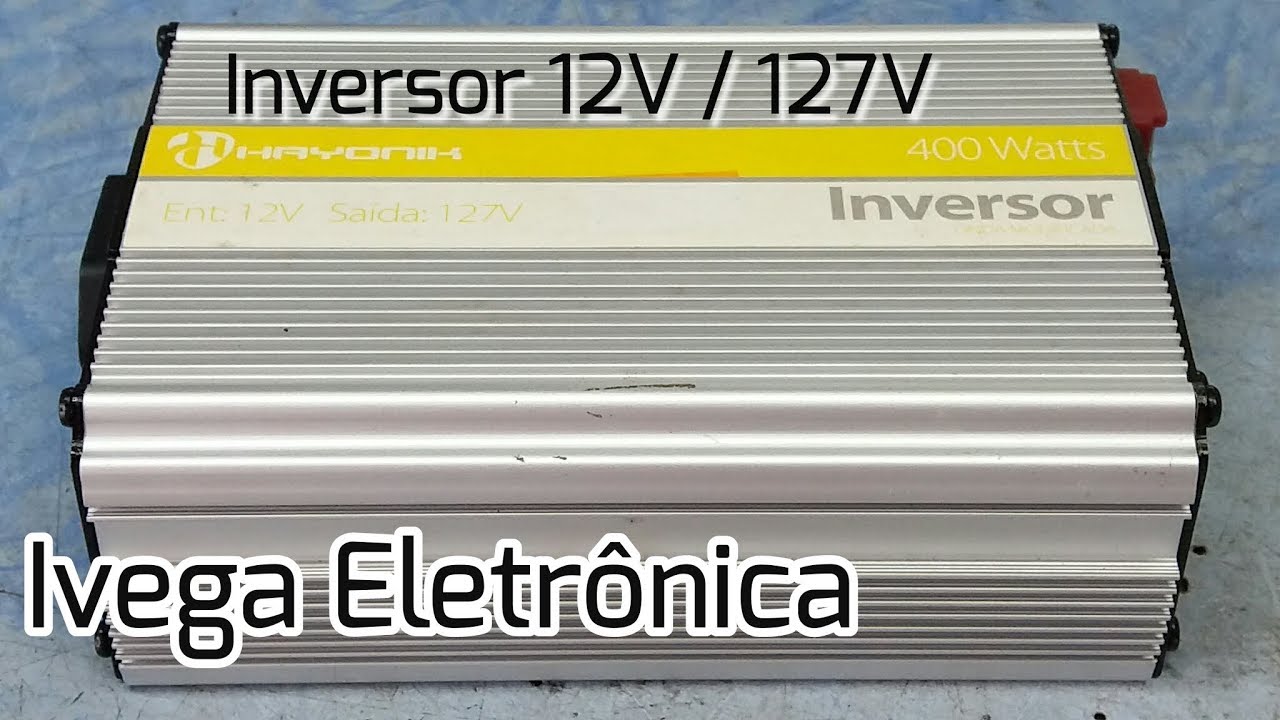 Inversor 12V / 127V  Hayonik n&atilde;o liga