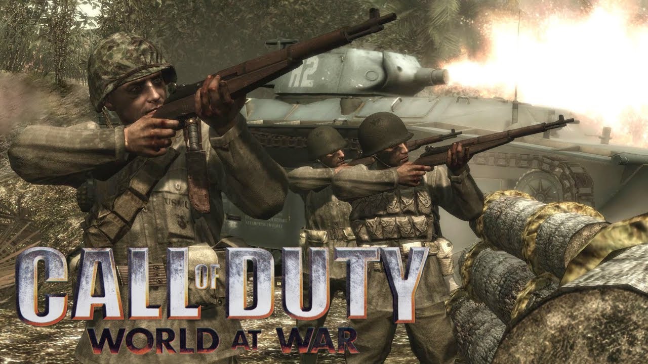 Battle of Peleliu - CALL OF DUTY WORLD AT WAR NPC Wars