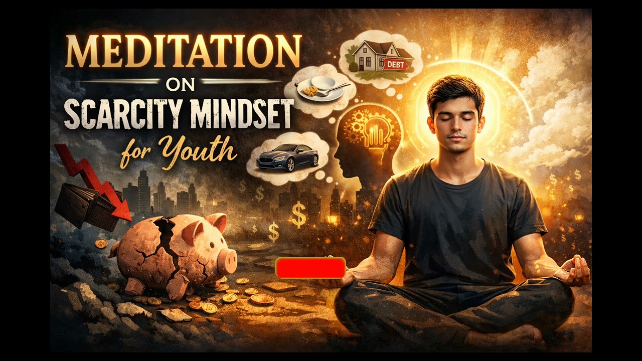 Meditation to Reprogram Scarcity Mindset | Attract Abundance & Confidence (Youth)#meditatiom 
