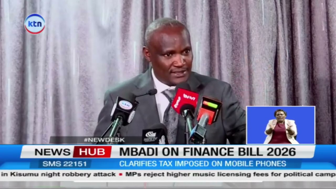 Treasury CS John Mbadi defends proposed mobile phone tax policy