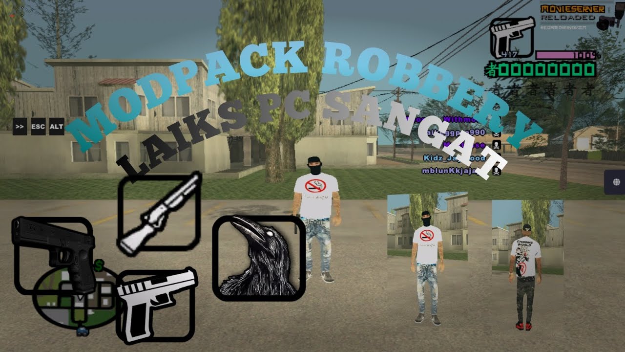 [SHERE] MODPACK STYLE ROBBERY RINGAN || GTA SAMP ANDROID||