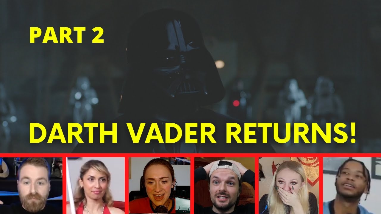Reactors Reaction to DARTH VADER Arriving On Mapuzo [PART 2] Obi-Wan Kenobi Part 3