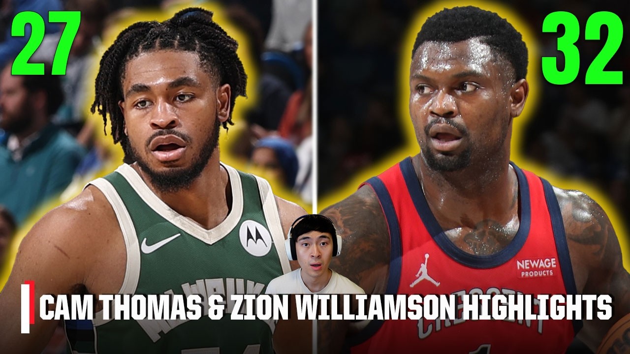 Cam Thomas Duels Zion Williamson in 27 vs 32 Point Showdown 🔥