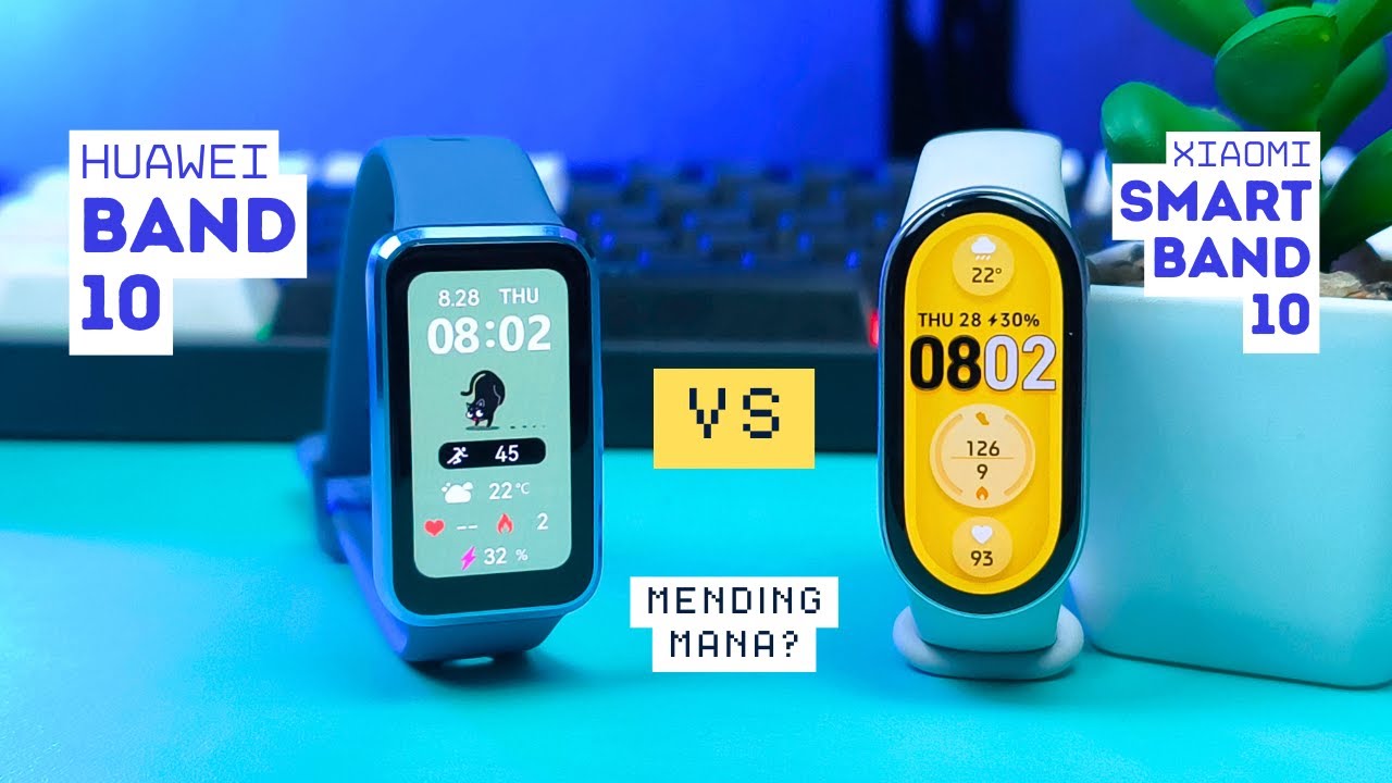 Mending Mana? HUAWEI BAND 10 Vs XIAOMI SMART BAND 10, Ini Perbandingannya