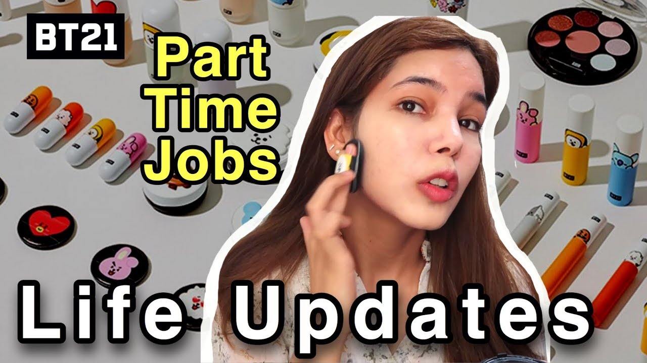 Life Updates in Korea + BT21 Full Face Makeup Review