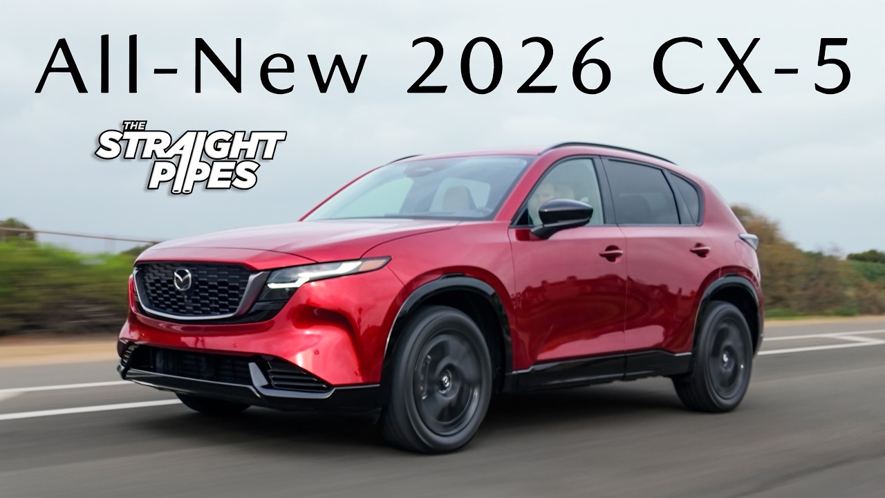 HUGE TOUCHSCREEN! NEW 2026 Mazda CX-5 Review