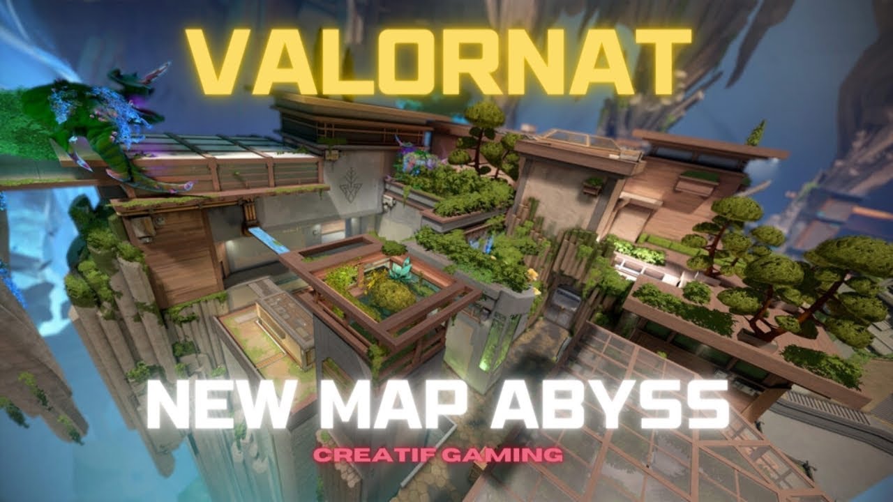 First Look at Valorant's Abyss Map #valorant #valorantAbyssMap