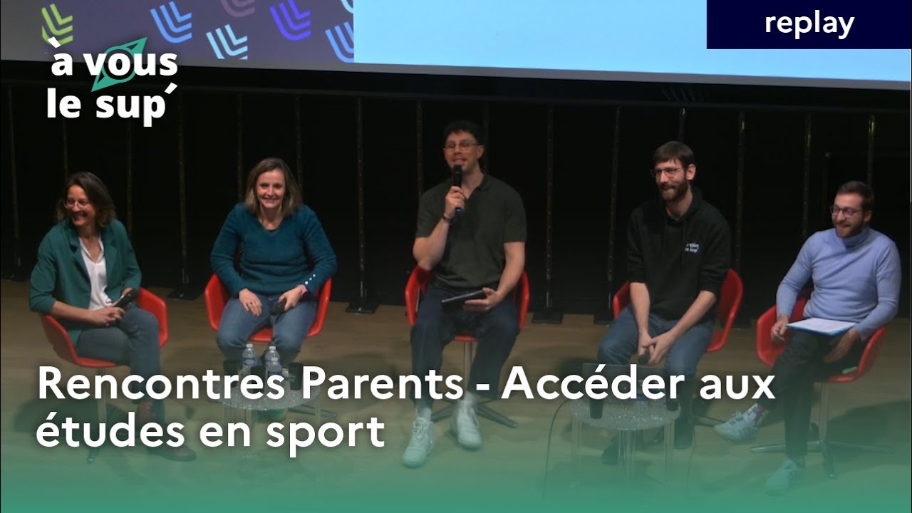 Rencontre Parents - Les études en sport