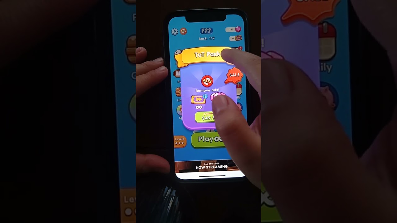 Tap on time game