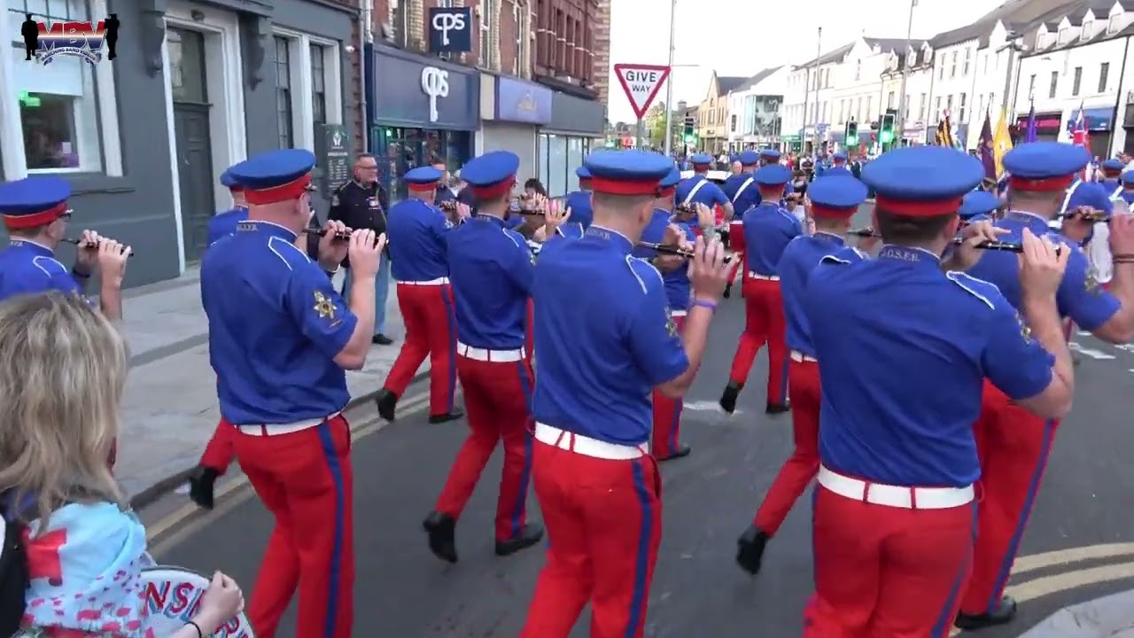 Downshire Guiding Star Flute Band @ Portadown True Blues Flute Band Parade 2025