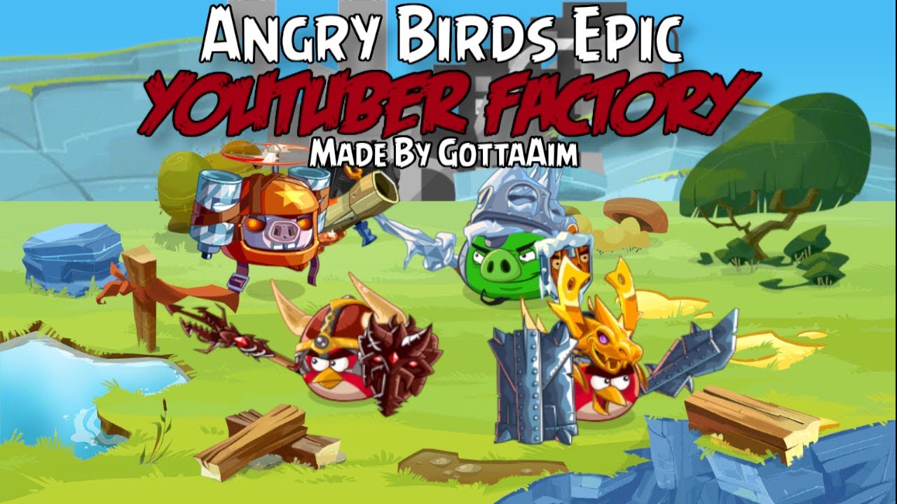 Angry Birds Epic - Youtuber Factory (Cave 28)