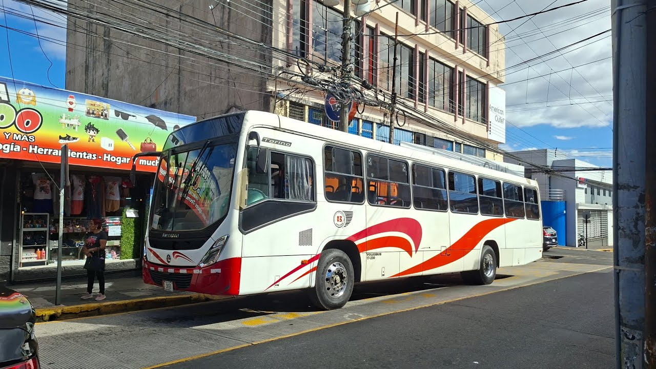 MOVIMIENTO DE BUSES EN HEREDIA Y SAN JOSE 