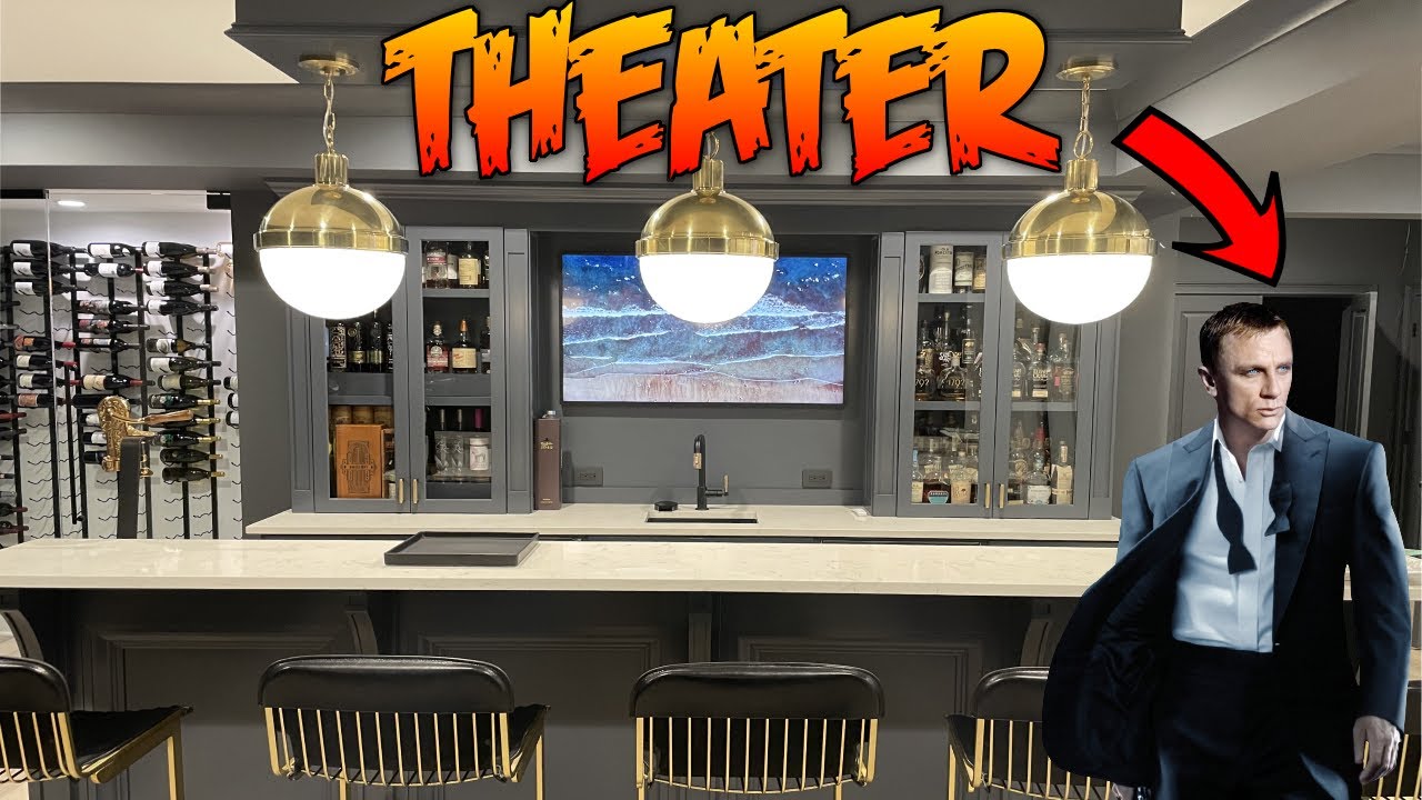 LUXURIOUS Basement Tour / TRIAD 8K Home Theater / 7.2.4 Dolby Atmos / EP 34