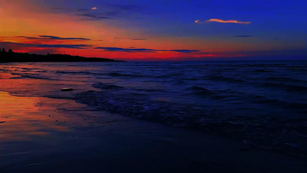 Gentle Ocean Waves Background Sound | Relaxing Ocean Waves for Sleep