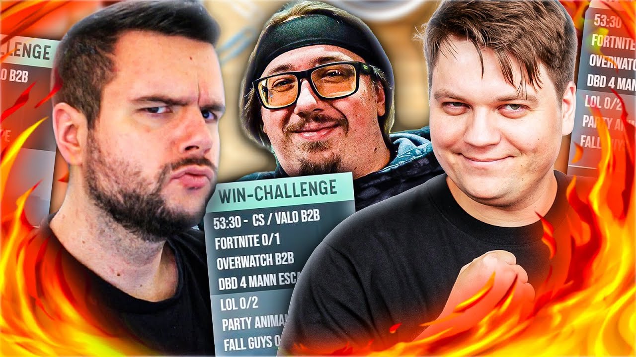 WIN Challenge mit Dhalucard, Noway4u, Kller und Segalson! 😂