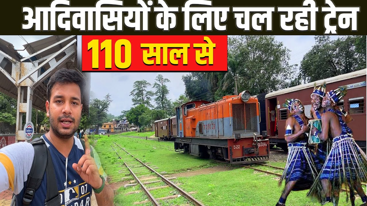 110 Years old Bilimora Waghai NG train for Tribals through Lush green ghats