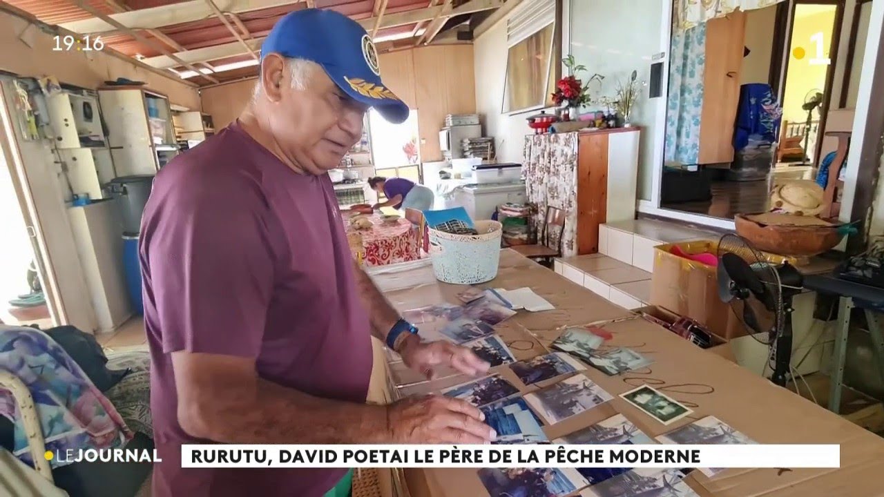 Rurutu, David Poetai, le père de la pêche moderne.