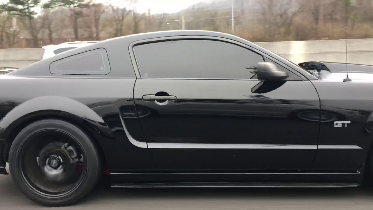 2008 Mustang GT w/ Pipes X-Pipe and Muffler Delete Small Pull
