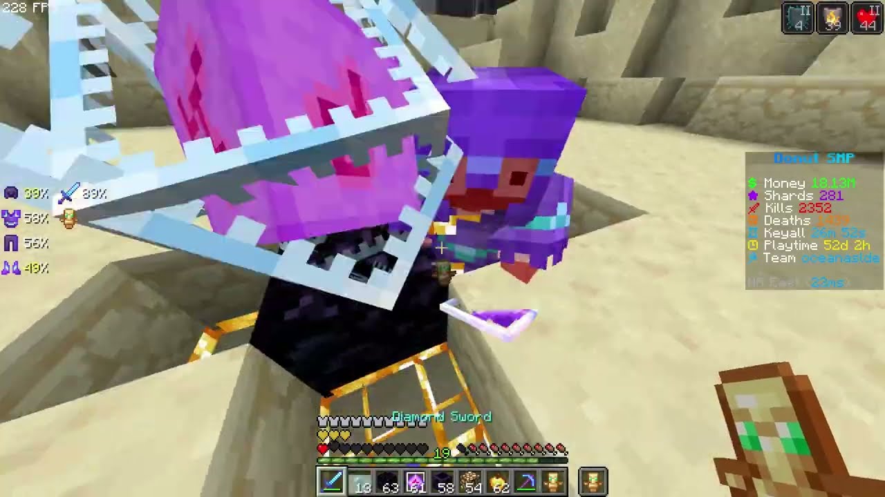 Donut smp duels (5 Win streak)