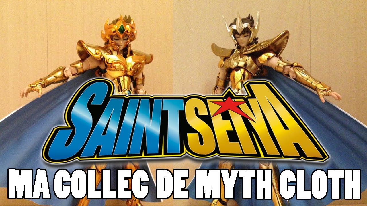 Ma collec Saint Seiya, les myth cloth de la nostalgie