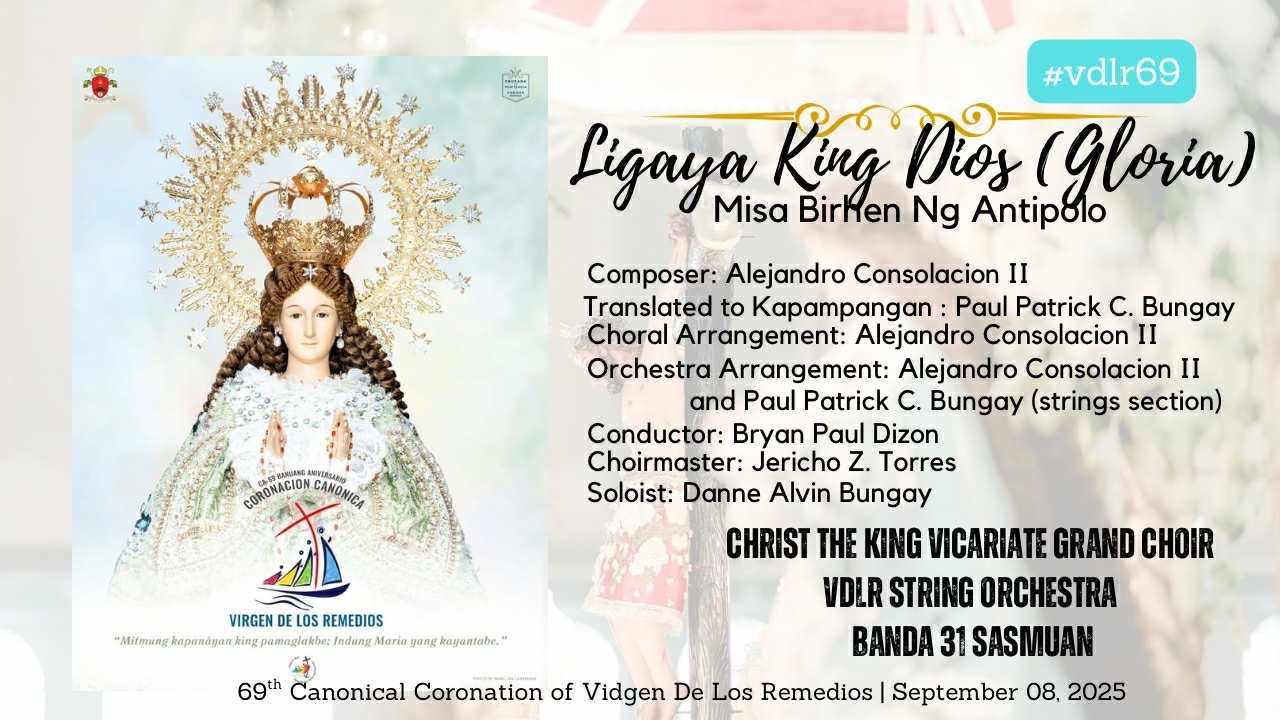 LIGAYA KING DIOS (MISA BIRHEN NG ANTIPOLO) | VDLR 69