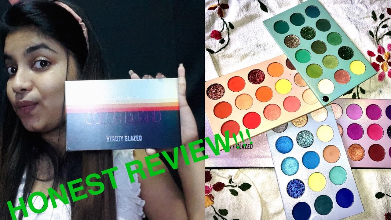 Beauty Glazed Colour Board Eyeshadow Palette | Product Review & Swatches | Shreya's Lifestyle